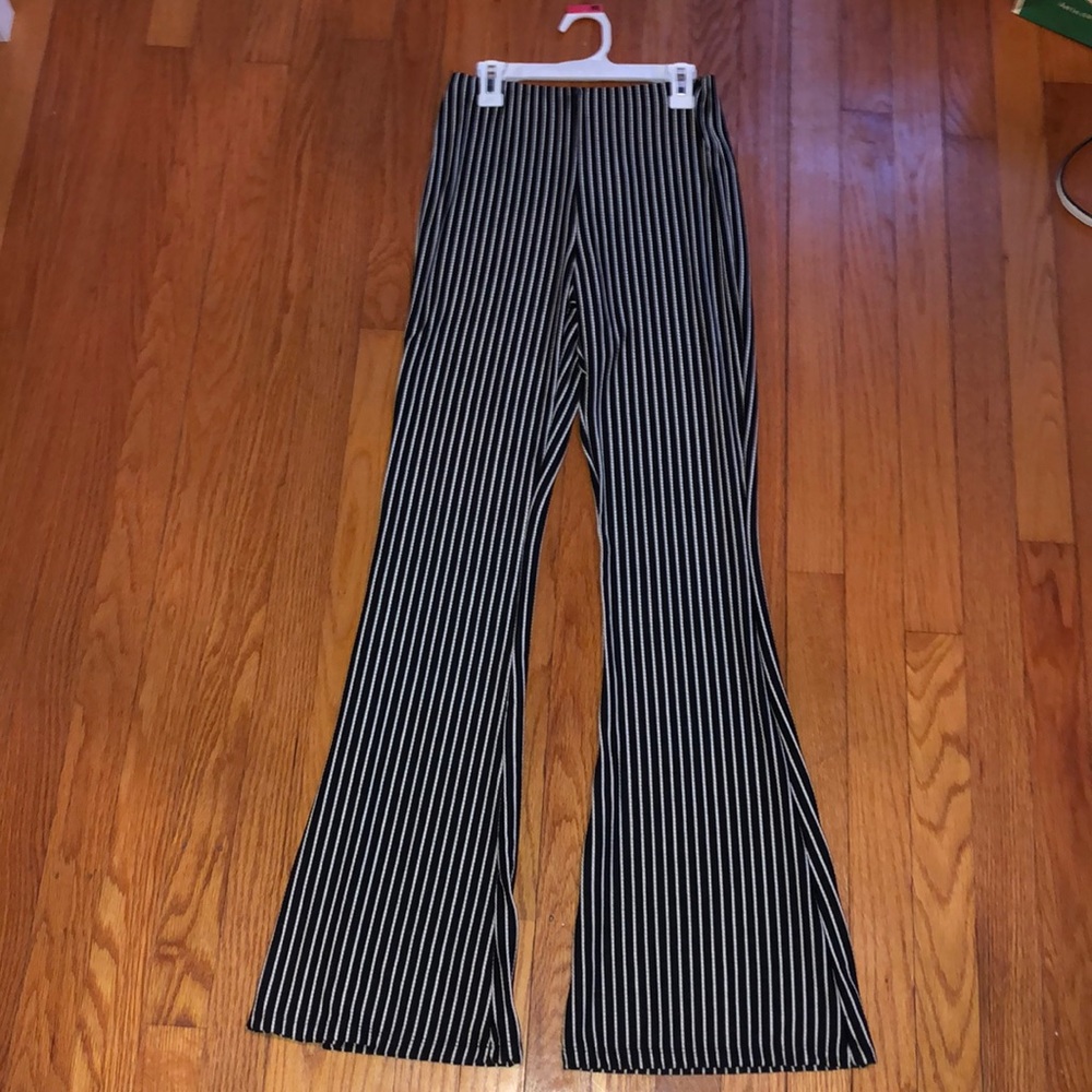Striped Flare Pants